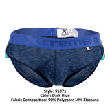 Xtremen 91071 Microfiber Sports Briefs Color Dark Blue