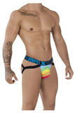 Xtremen 91083 Microfiber Pride Jockstrap Color Blue