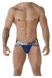 Xtremen 91084 Microfiber Pride Jockstrap Color Blue