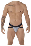 Xtremen 91085 Microfiber Jacquard Jockstrap Color Gray