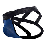 Xtremen 91085 Microfiber Jacquard Jockstrap Color Royal