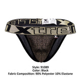 Xtremen 91089 Frice Microfiber Bikini Color Black