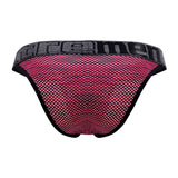 Xtremen 91098X Microfiber Mesh Bikini Color Red