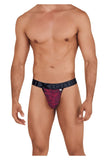 Xtremen 91098 Microfiber Mesh Bikini Color Red