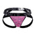 Xtremen 91099 Microfiber Mesh Jockstrap Color Pink