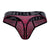 Xtremen 91100X Microfiber Mesh Thongs Color Red