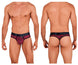 Xtremen 91100 Microfiber Mesh Thongs Color Red