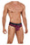 Xtremen 91100 Microfiber Mesh Thongs Color Red