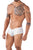 Xtremen 91112 Super Shine Trunks Color White