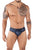 Xtremen 91113 Faux Leather Thongs Color Navy