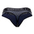 Xtremen 91113 Faux Leather Thongs Color Navy