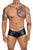 Xtremen 91115 Metallic Briefs Color Black