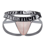 Xtremen 91118 Lace Jockstrap Color Rosewood