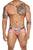 Xtremen 91119 Lace Jockstrap Color Coral