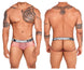 Xtremen 91119 Lace Jockstrap Color Coral