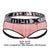 Xtremen 91119 Lace Jockstrap Color Coral