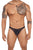 Xtremen 91126 Mesh Thongs Color Black