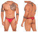 Xtremen 91126 Mesh Thongs Color Red