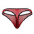 Xtremen 91126 Mesh Thongs Color Red