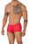 Xtremen 91127 Mesh Trunks Color Red