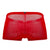 Xtremen 91127 Mesh Trunks Color Red