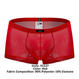 Xtremen 91127 Mesh Trunks Color Red