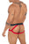 Xtremen 91128 Snake print Jockstrap Color Red