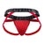 Xtremen 91128 Snake print Jockstrap Color Red