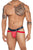 Xtremen 91128 Snake print Jockstrap Color Red