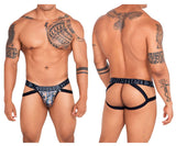 Xtremen 91130 Printed Jockstrap Color Orange