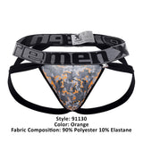 Xtremen 91130 Printed Jockstrap Color Orange