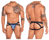 Xtremen 91130 Printed Jockstrap Color Royal