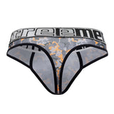 Xtremen 91131 Printed Thongs Color Orange