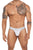 Xtremen 91141 Ultra-soft Thongs Color Smoke