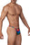 Xtremen 91146 Printed Microfiber Thongs Color Rainbow Prism