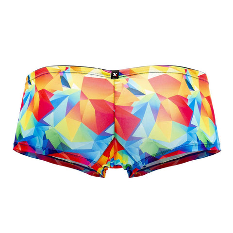 Xtremen 91147 Printed Microfiber Trunks Color Rainbow Prism