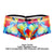 Xtremen 91147 Printed Microfiber Trunks Color Rainbow Prism