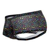 Xtremen 91147 Printed Microfiber Trunks Color Smiley Face