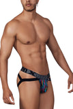 Xtremen 91148 Printed Microfiber Jockstrap Color Disco Zebra