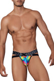 Xtremen 91148 Printed Microfiber Jockstrap Color Rainbow Prism