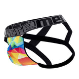 Xtremen 91148 Printed Microfiber Jockstrap Color Rainbow Prism