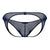 Xtremen 91153 Tulle mesh Jockstrap Color Navy