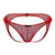 Xtremen 91153 Tulle mesh Jockstrap Color Red