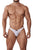 Xtremen 91153 Tulle mesh Jockstrap Color White