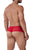 Xtremen 91154 Tulle mesh Trunks Color Red