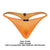 Xtremen 91166 Madero Thongs Color Orange