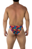 Xtremen 91172 Printed Bikini Color Fire