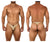 Xtremen 91178 Microfiber Thongs Color Gold