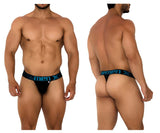 Xtremen 91184 Mesh Thongs Color Black