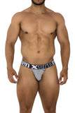 Xtremen 91184 Mesh Thongs Color Gray